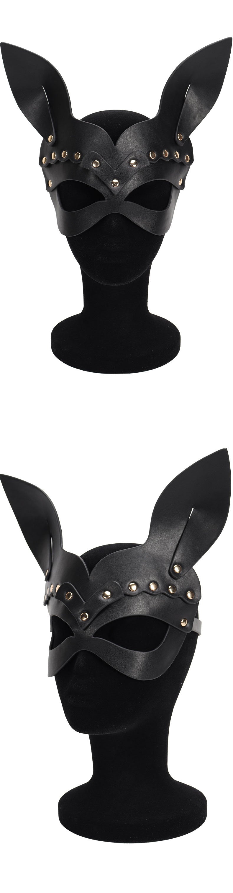Jade Rabbit Sex Toys Adult Role Play Bunny Eye Mask Sex Props sm Bunny Girl Flirting Mask Supplies sissy