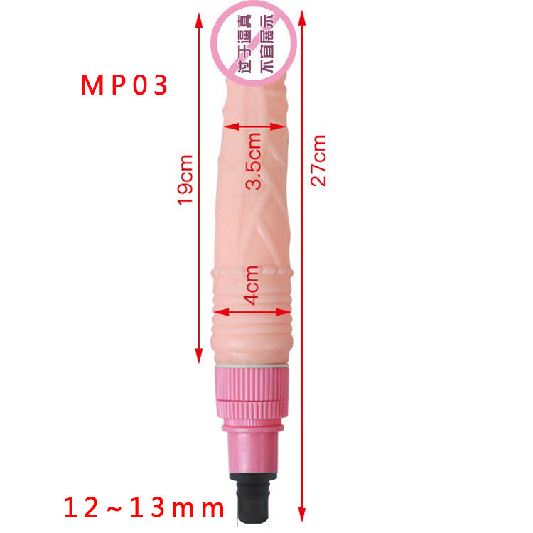 Fascia Gun Sexy Modified Head Simulated Dildos Female Masturbators Adult Sex Products Wholesale Dropshipping12~13mm
