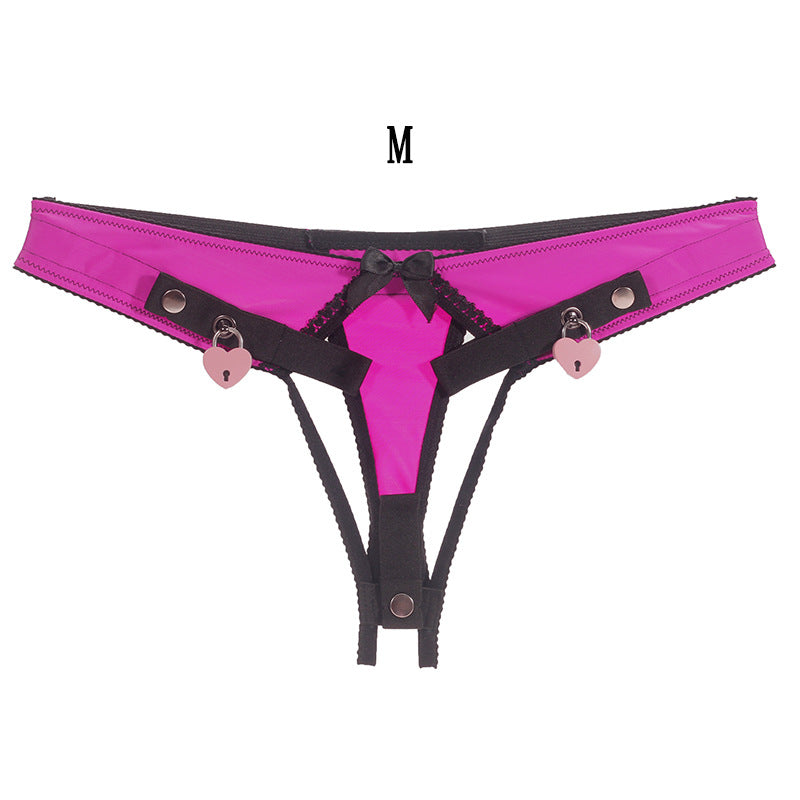 Sissy Male Chastity Lock Auxiliary Belt Underwear with Lock