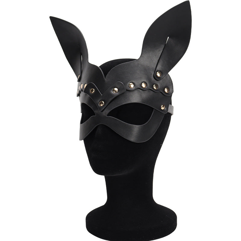 Jade Rabbit Sex Toys Adult Role Play Bunny Eye Mask Sex Props sm Bunny Girl Flirting Mask Supplies sissy
