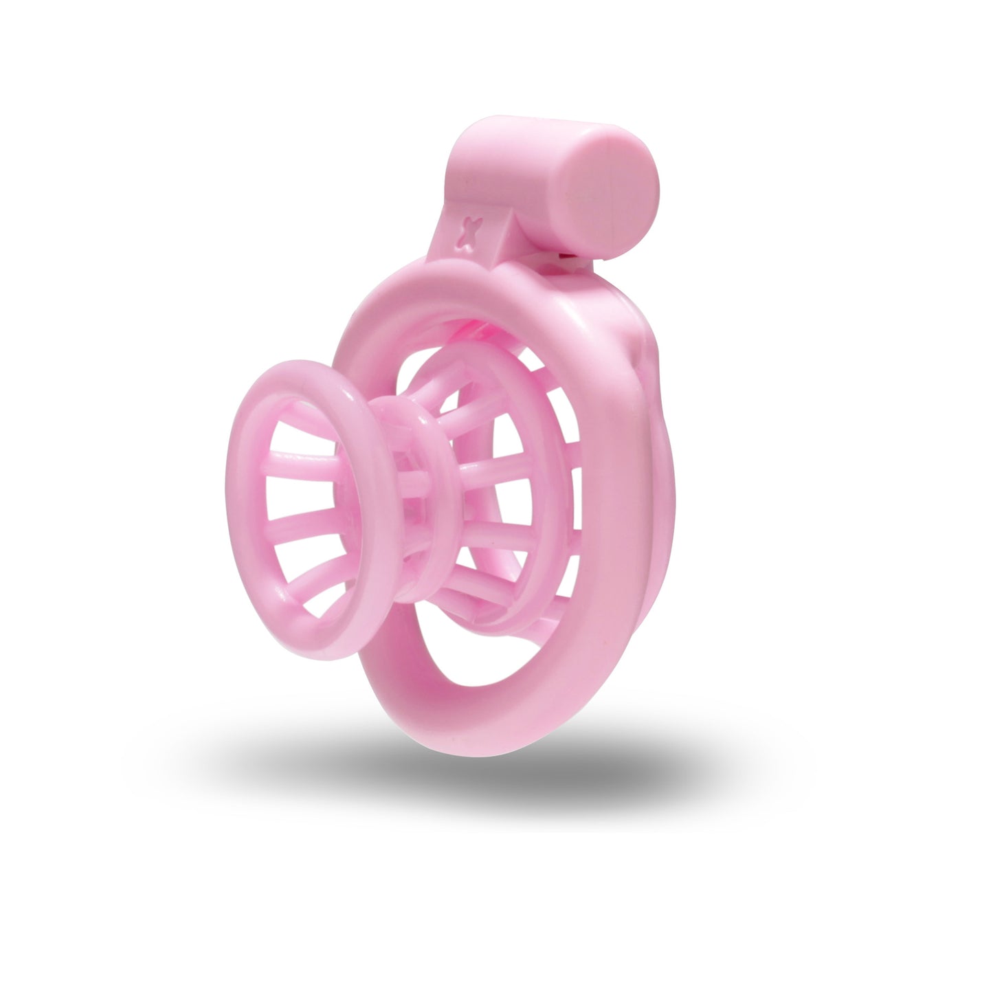 JSSMATE Nylon Negative Small Waist Fish Basket Chastity Lock Chastity Device