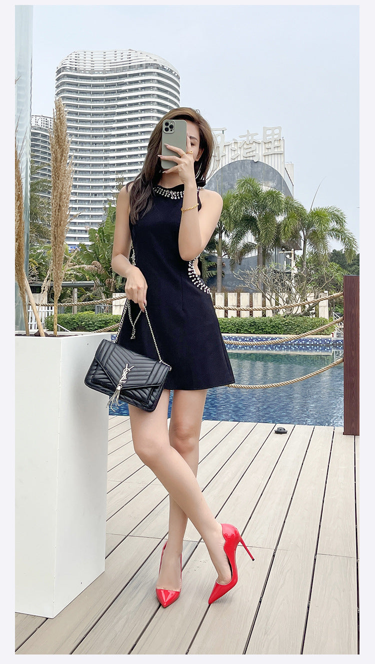 European and American Nightclub Costume Party sissy High Heels Women Thin Heels Sexy Black Bed Pointed Toe Large and Small Size French Style Single Shoes for Women
