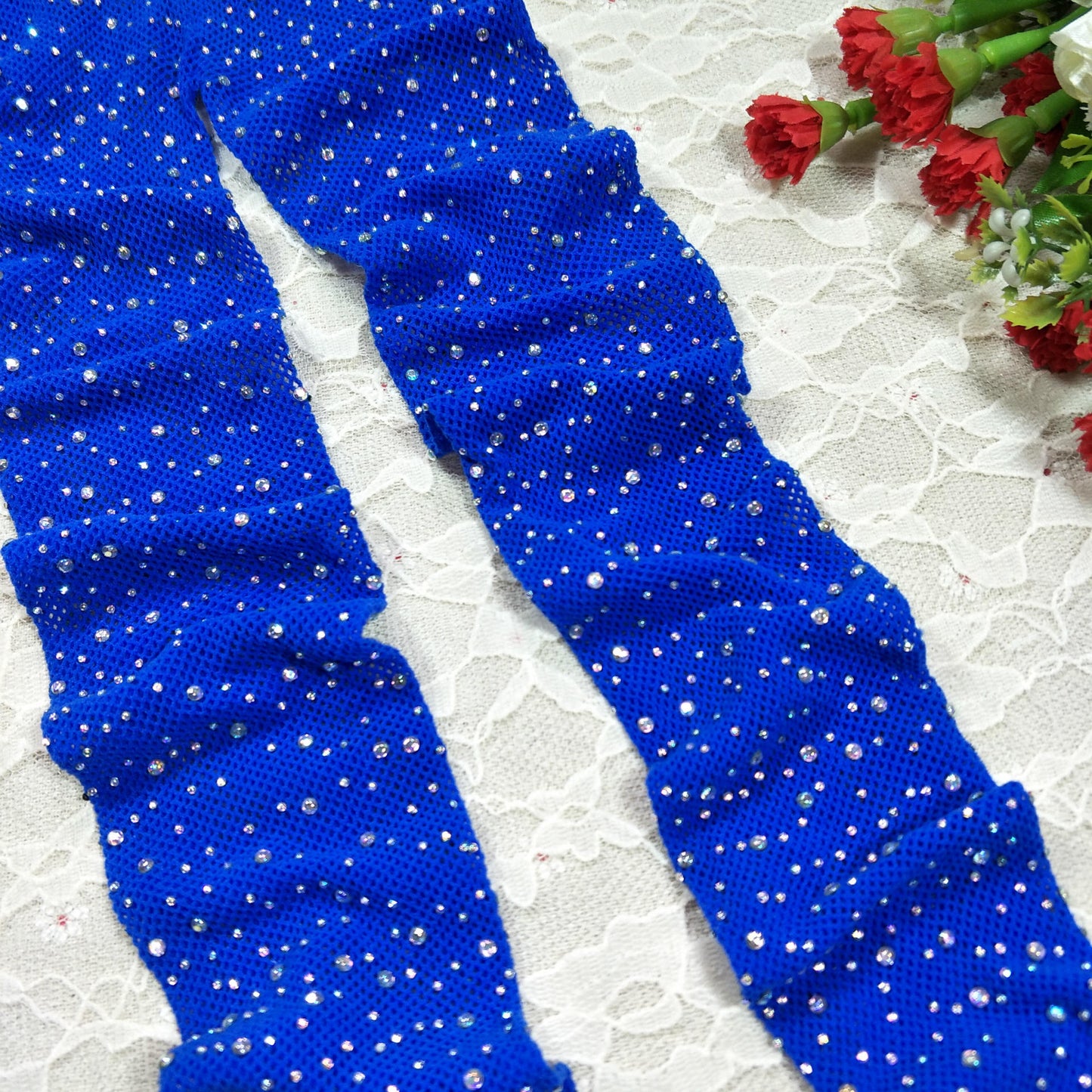 Sexy hot drill net socks, fishnet socks with drill mesh women's pantyhose sex hollow socks