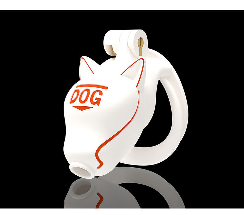 Love Teasing Dog Head Chastity Lock Cosplay Chastity Lock