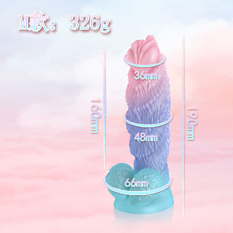 Cross-border Irregular Shape Dildo Anal Plug Extra Large Bee Dildo Liquid Silicone Adult Products Female Masturbation Fun sm