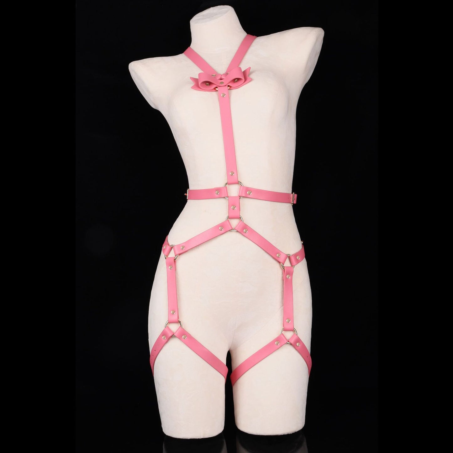 New Sissy Fun sm Set of Wearable Leather Butterfly End Binding Clothes