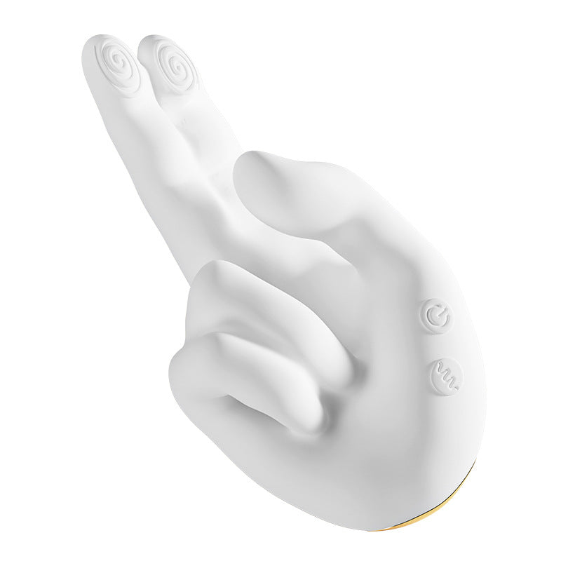 AAV Golden Right Hand G Vibrator with Heating, Insertable, Clitoral Stimulation, Instant Orgasm, Masturbation Massager, Sex Toy