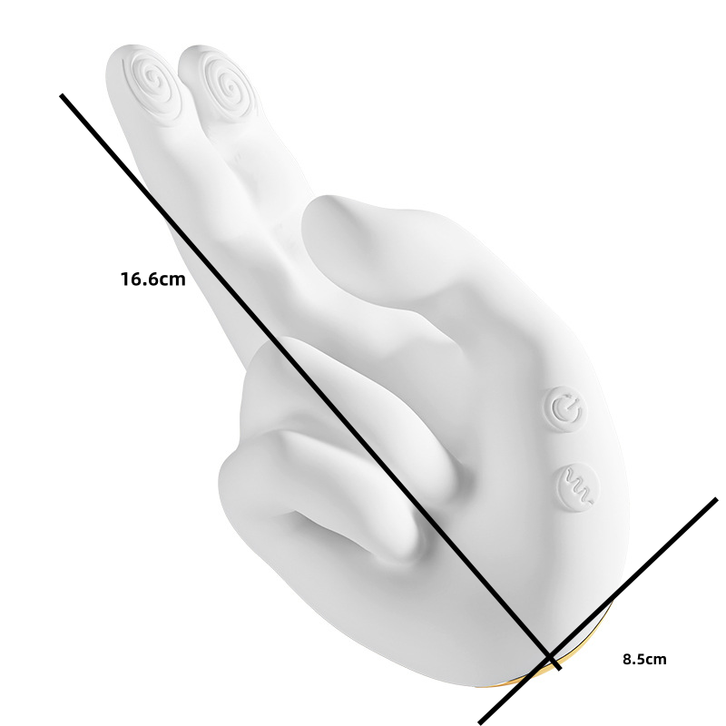 AAV Golden Right Hand G Vibrator with Heating, Insertable, Clitoral Stimulation, Instant Orgasm, Masturbation Massager, Sex Toy