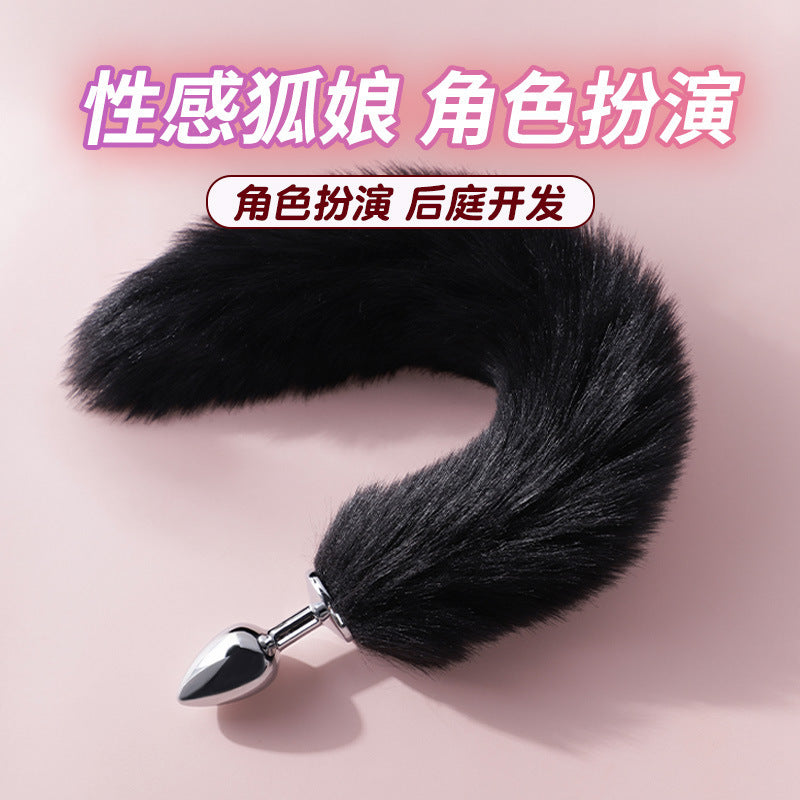 sm Mini Anal Plug Fox Tail Anal Stimulation and Enlargement Training Tool Transvestite Anal Toys Adult Products