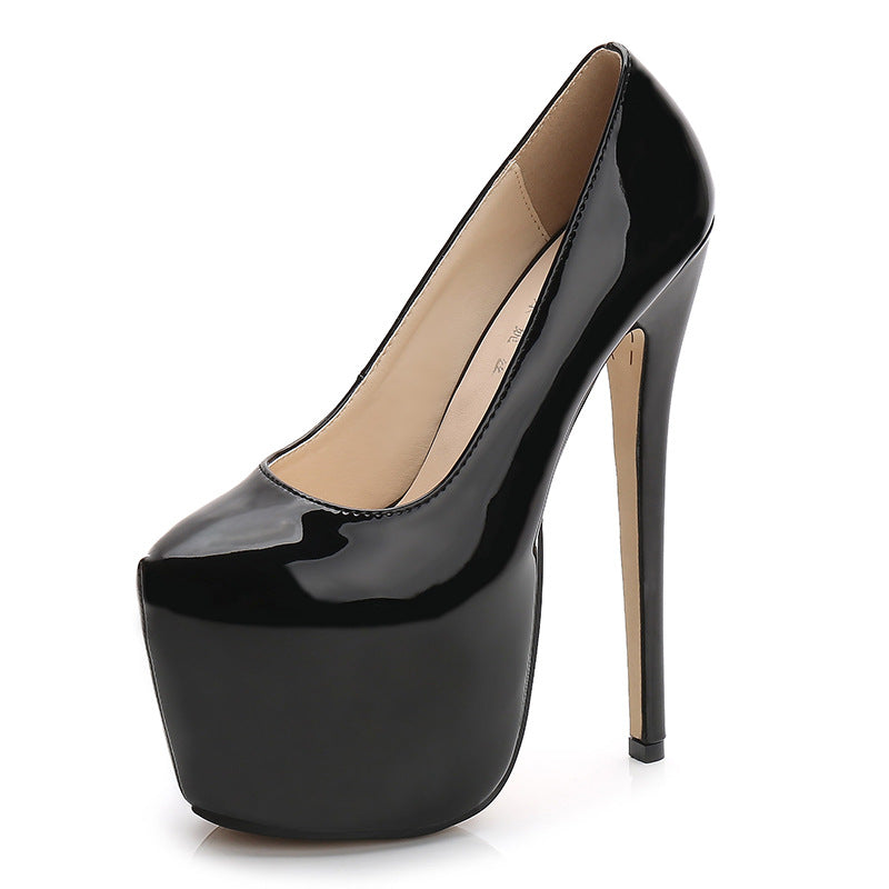 Plus Size Nightclub Fashion sissy Heels Waterproof Platform Amazon AliExpress Cross-Border Source Taobao Source Dropshipping High Heels