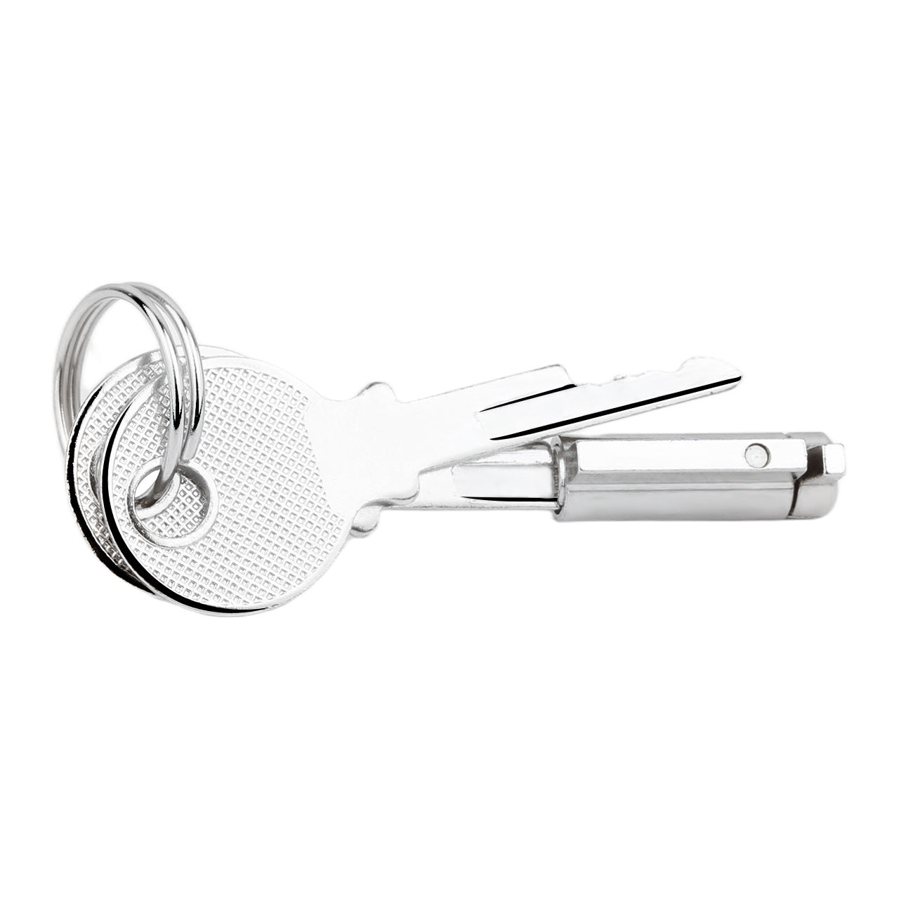 FRRK-238Metal Stainless Steel Horse Eye Rod Anti-Escape Chastity Lock with Urination Catheter for Men