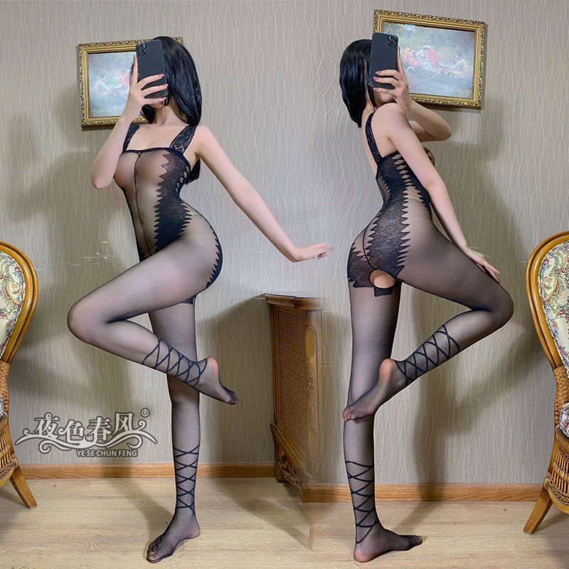 Sexy Siamese Stockings Ultra-Thin Tights Pantyhose