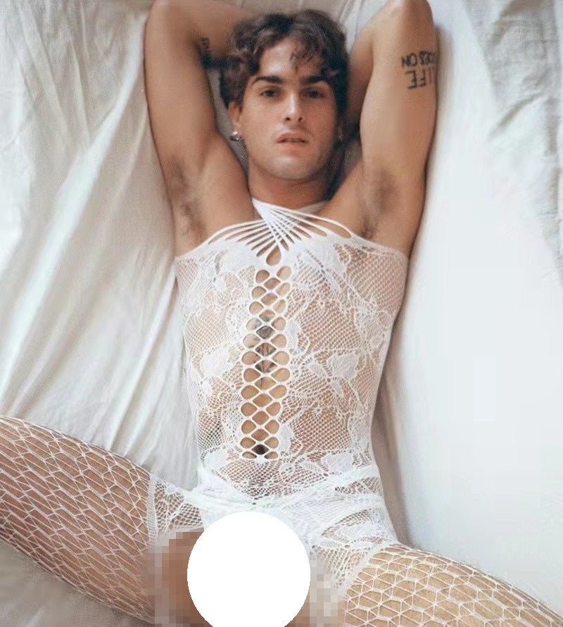 Crossdresser sexy lingerie