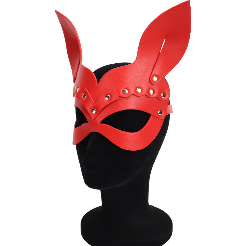Jade Rabbit Sex Toys Adult Role Play Bunny Eye Mask Sex Props sm Bunny Girl Flirting Mask Supplies sissy