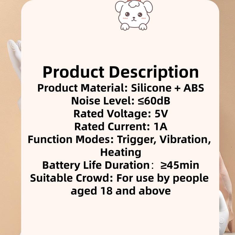 AAV Golden Right Hand G Vibrator with Heating, Insertable, Clitoral Stimulation, Instant Orgasm, Masturbation Massager, Sex Toy