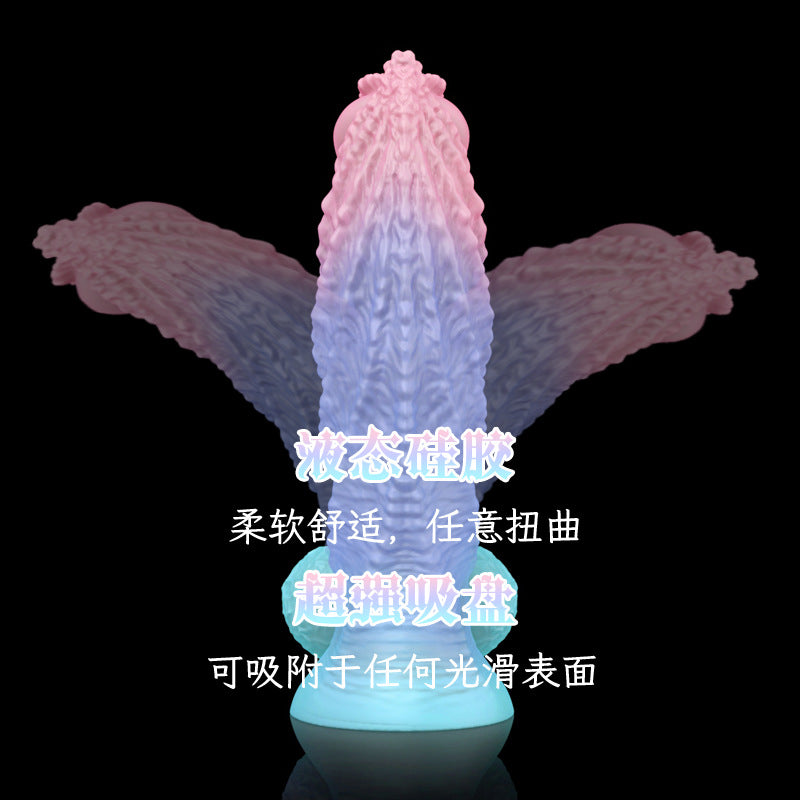 Cross-border Irregular Shape Dildo Anal Plug Extra Large Bee Dildo Liquid Silicone Adult Products Female Masturbation Fun sm