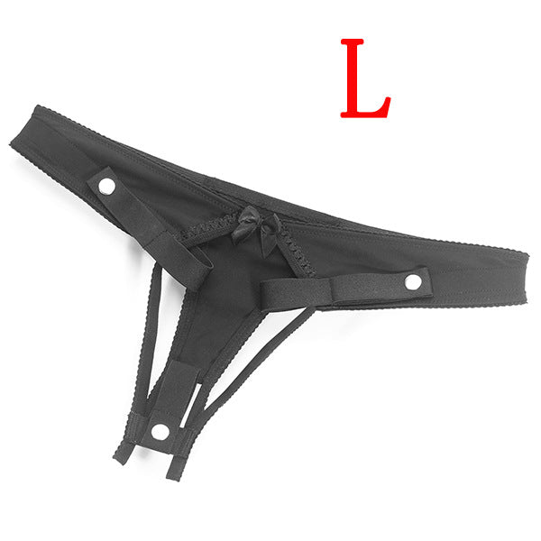 Sissy Male Chastity Lock Auxiliary Belt Underwear with Lock