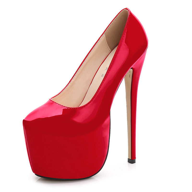 Plus Size Nightclub Fashion sissy Heels Waterproof Platform Amazon AliExpress Cross-Border Source Taobao Source Dropshipping High Heels