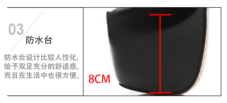Plus Size Nightclub Fashion sissy Heels Waterproof Platform Amazon AliExpress Cross-Border Source Taobao Source Dropshipping High Heels