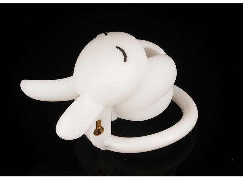 JSSMATE White Pink Long Ears Rabbit CB Lock