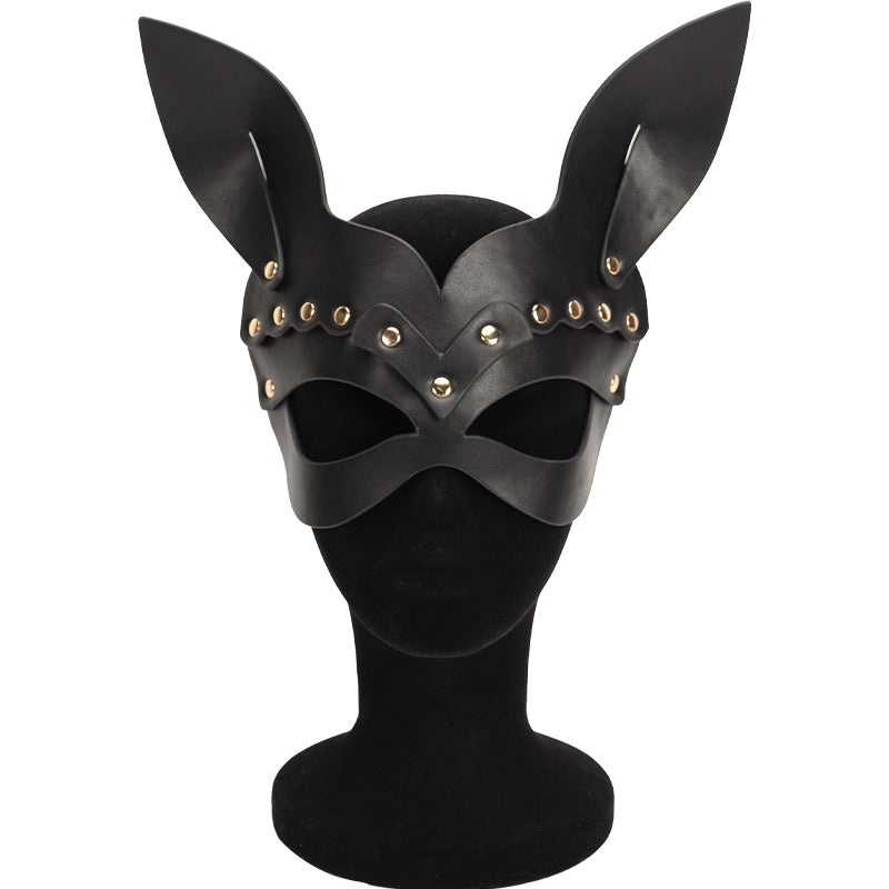 Jade Rabbit Sex Toys Adult Role Play Bunny Eye Mask Sex Props sm Bunny Girl Flirting Mask Supplies sissy