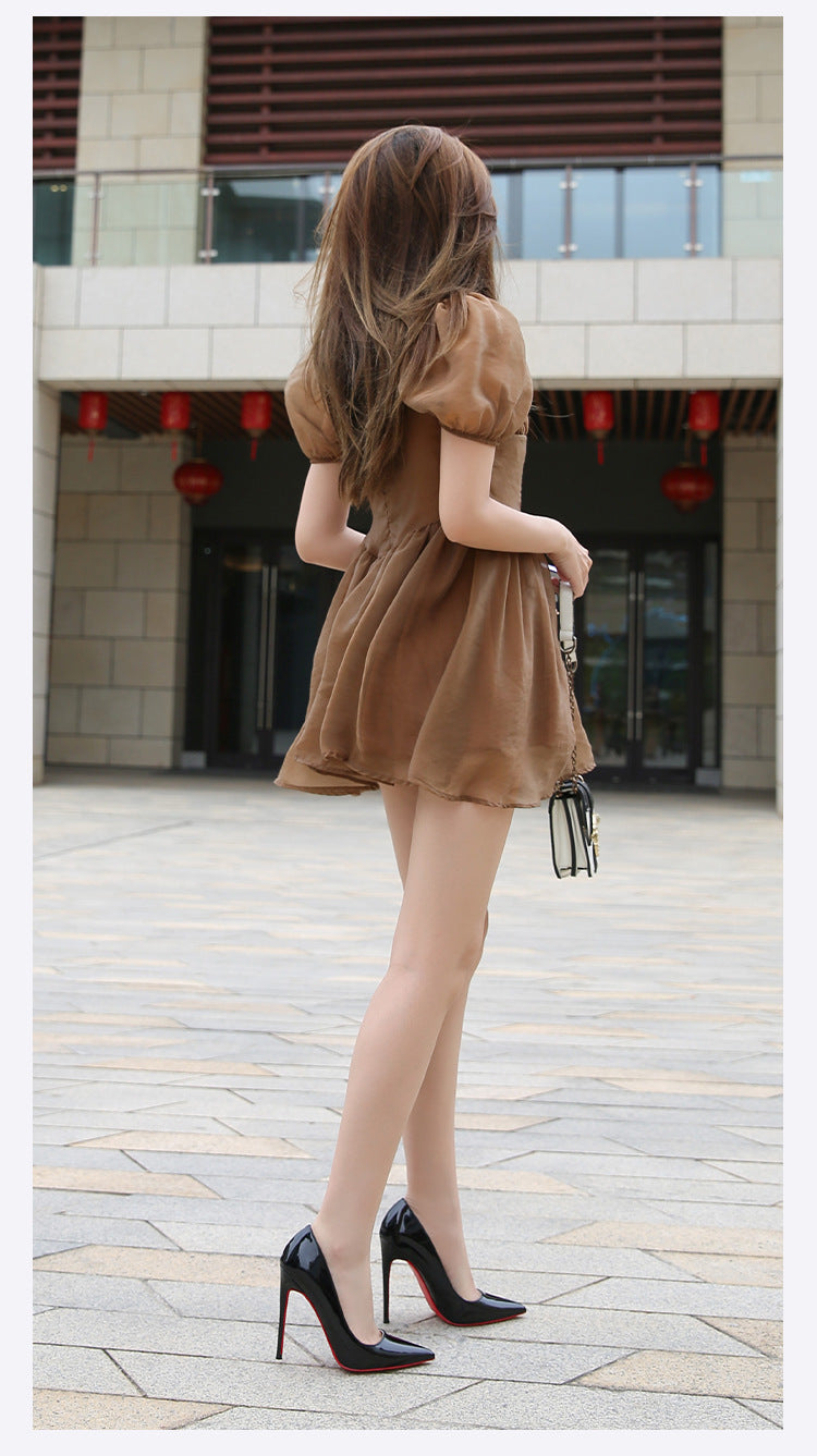 European and American Plus Size Pointed Toe12cm sissy High Heels Stiletto