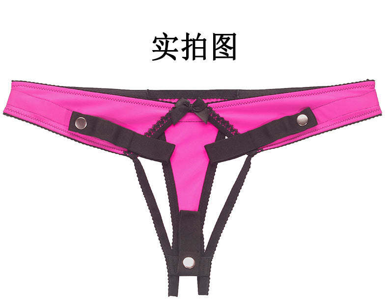 Sissy Male Chastity Lock Auxiliary Belt Underwear with Lock