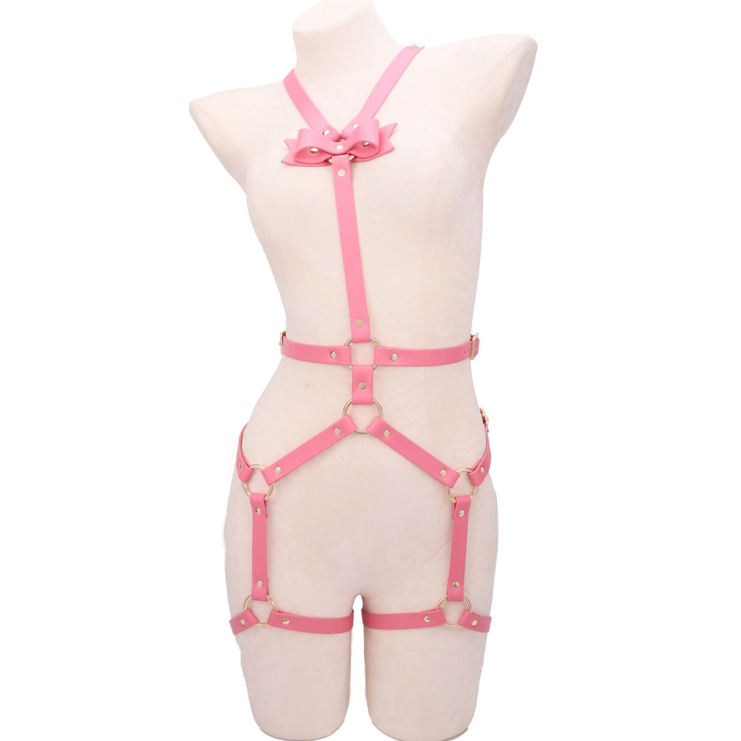 New Sissy Fun sm Set of Wearable Leather Butterfly End Binding Clothes