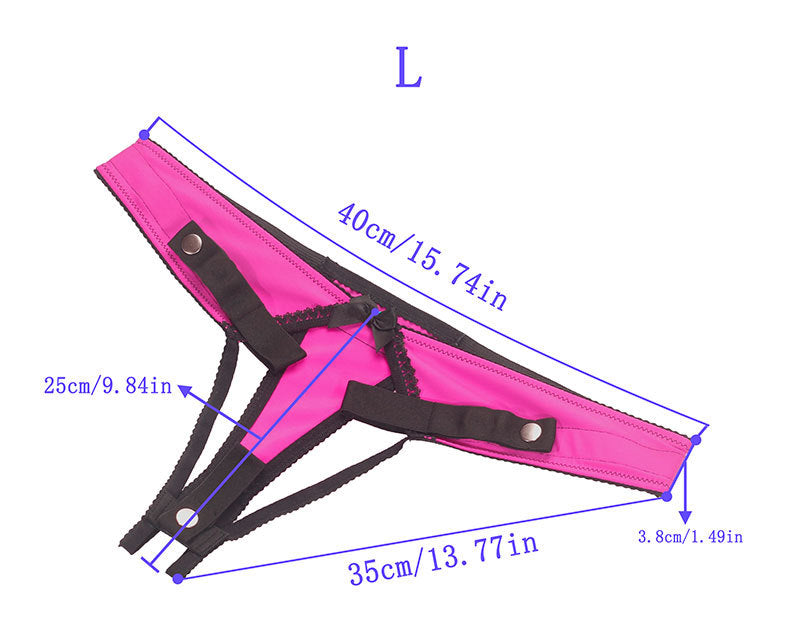 Sissy Male Chastity Lock Auxiliary Belt Underwear with Lock