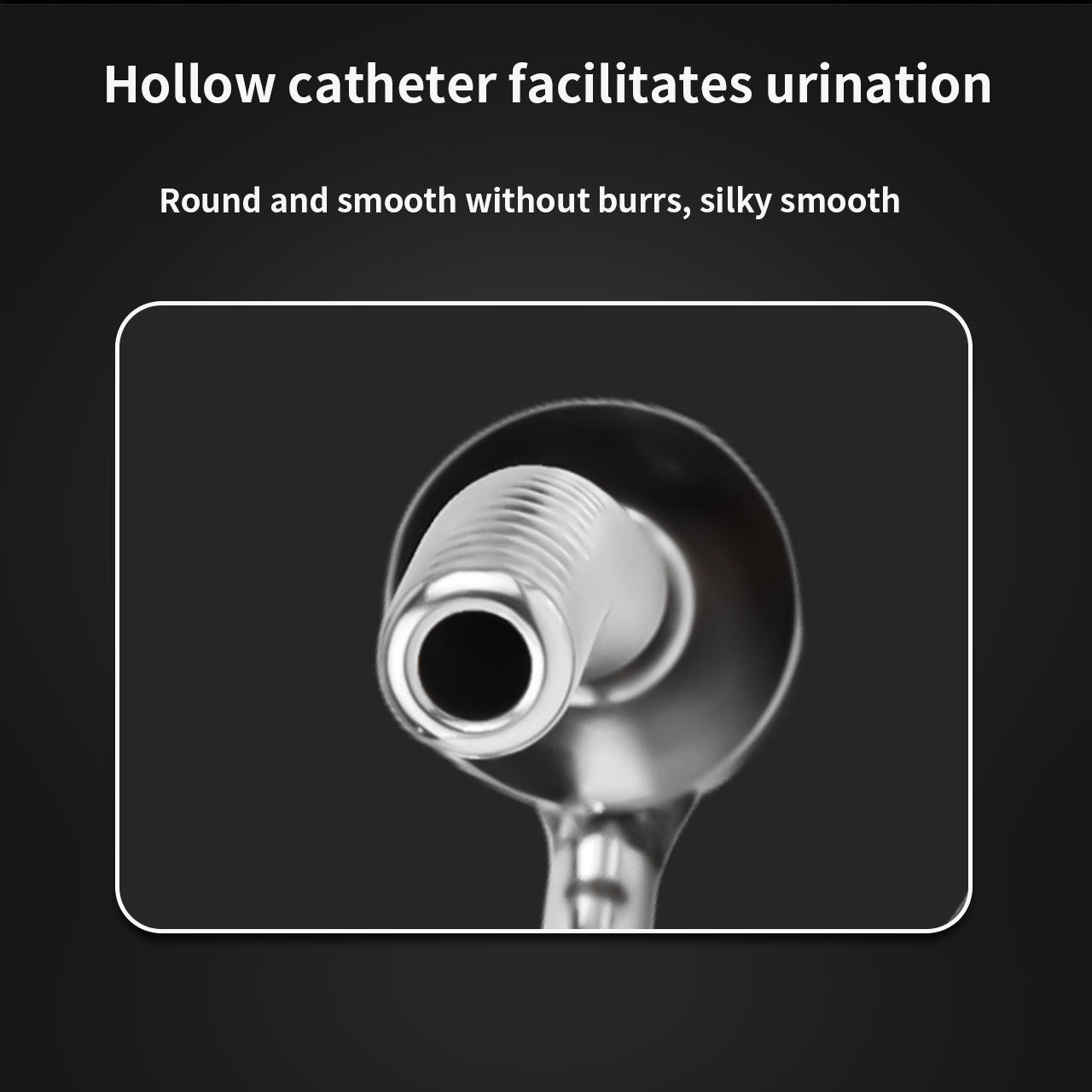 FRRK-238Metal Stainless Steel Horse Eye Rod Anti-Escape Chastity Lock with Urination Catheter for Men