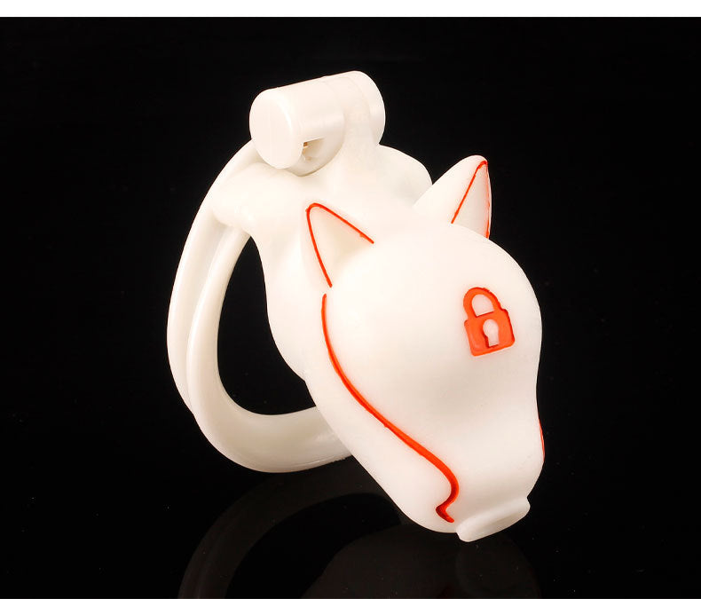 Love Teasing Dog Head Chastity Lock Cosplay Chastity Lock