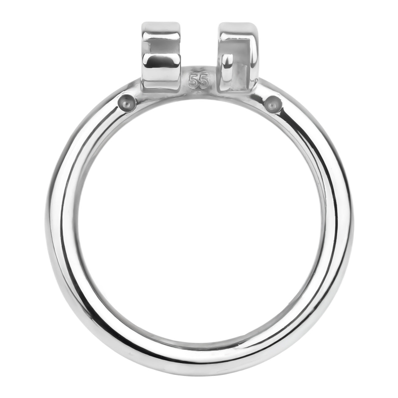 FRRK-238Metal Stainless Steel Horse Eye Rod Anti-Escape Chastity Lock with Urination Catheter for Men