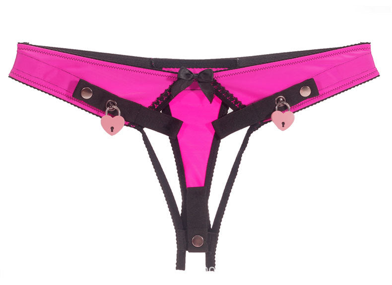Sissy Male Chastity Lock Auxiliary Belt Underwear with Lock