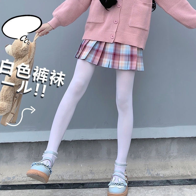 Tall Crossdresser Plus Size White Women's Clothing Big Brother Pantyhose190Long Men's Base Layer Spring and Autumn Stockings