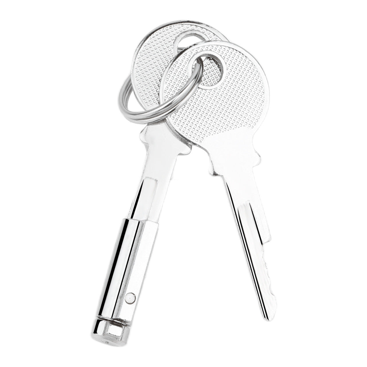 FRRK-238Metal Stainless Steel Horse Eye Rod Anti-Escape Chastity Lock with Urination Catheter for Men