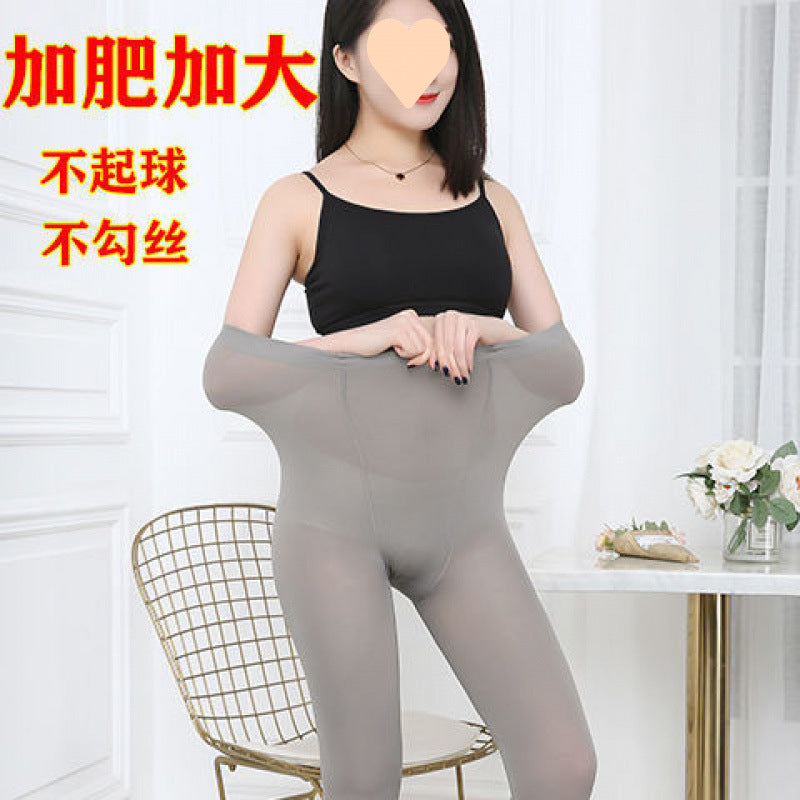 Tall Crossdresser Plus Size White Women's Clothing Big Brother Pantyhose190Long Men's Base Layer Spring and Autumn Stockings