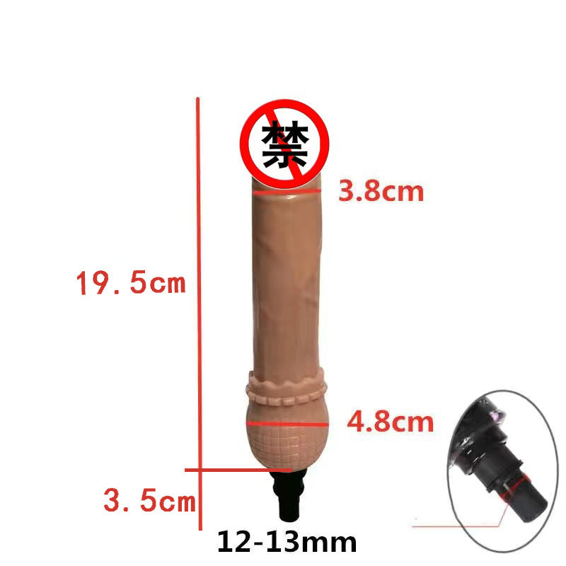 Fascia Gun Sexy Modified Head Simulated Dildos Female Masturbators Adult Sex Products Wholesale Dropshipping12~13mm
