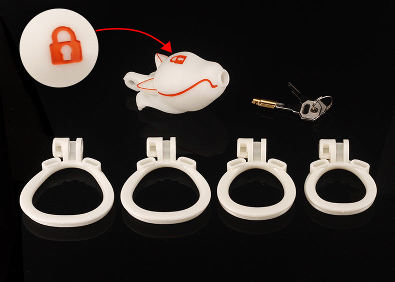 Love Teasing Dog Head Chastity Lock Cosplay Chastity Lock