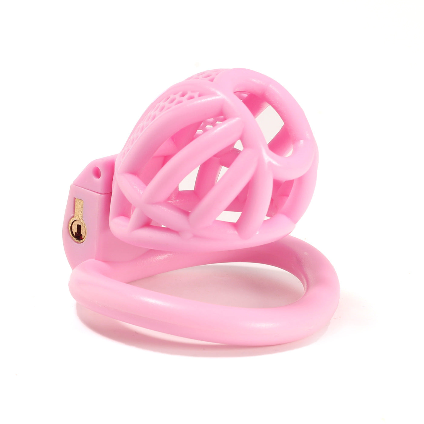 mini Honeycomb Chastity Lock for Beginners, Lightweight for Men to Use Outside cb