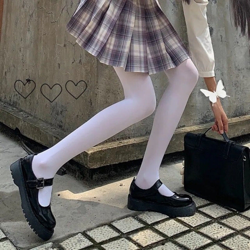 Tall Crossdresser Plus Size White Women's Clothing Big Brother Pantyhose190Long Men's Base Layer Spring and Autumn Stockings