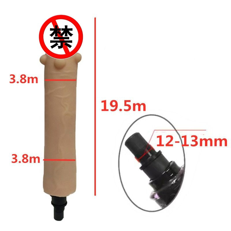 Fascia Gun Sexy Modified Head Simulated Dildos Female Masturbators Adult Sex Products Wholesale Dropshipping12~13mm