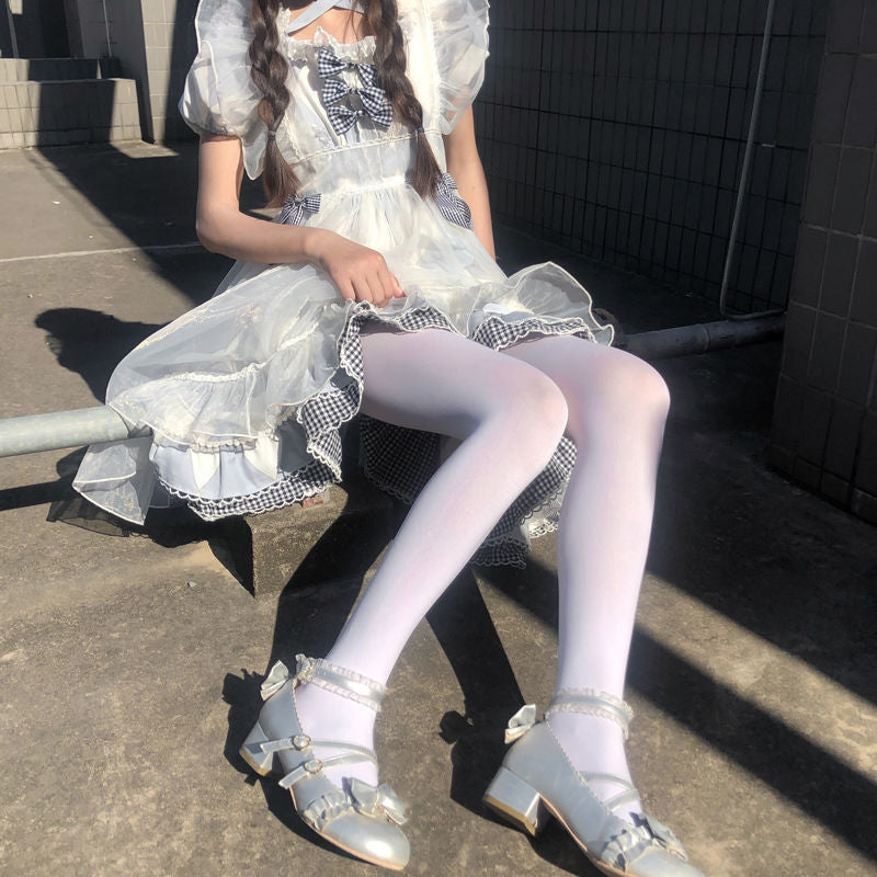 Tall Crossdresser Plus Size White Women's Clothing Big Brother Pantyhose190Long Men's Base Layer Spring and Autumn Stockings