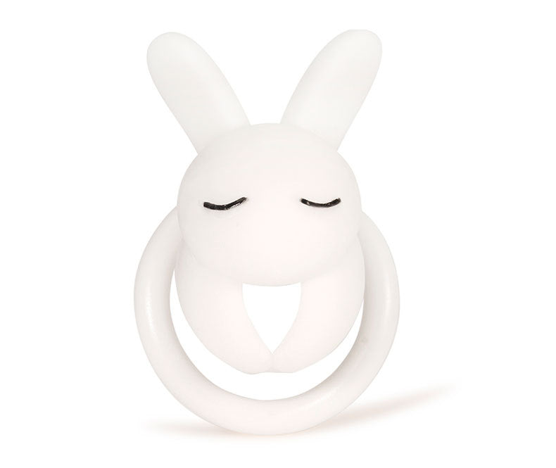 JSSMATE  White Pink Long Ears Rabbit CB Lock