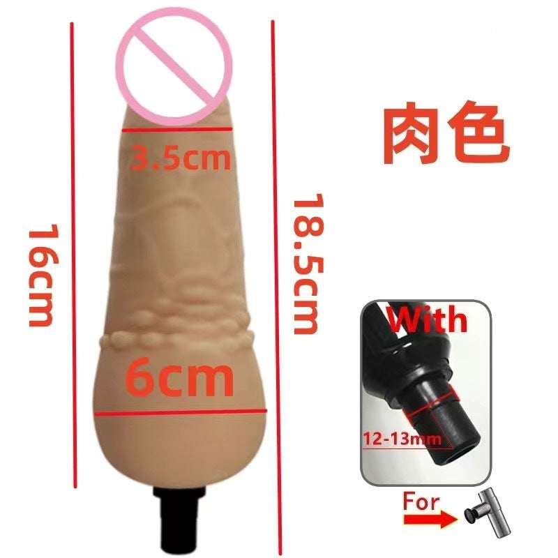 Fascia Gun Sexy Modified Head Simulated Dildos Female Masturbators Adult Sex Products Wholesale Dropshipping12~13mm