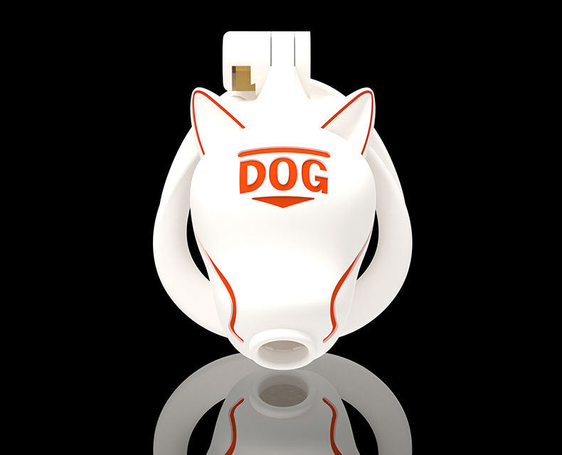 Love Teasing Dog Head Chastity Lock Cosplay Chastity Lock