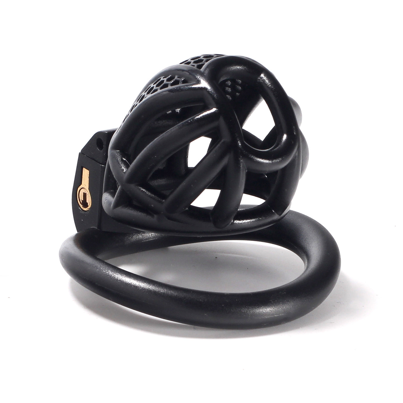 mini Honeycomb Chastity Lock for Beginners, Lightweight for Men to Use Outside cb