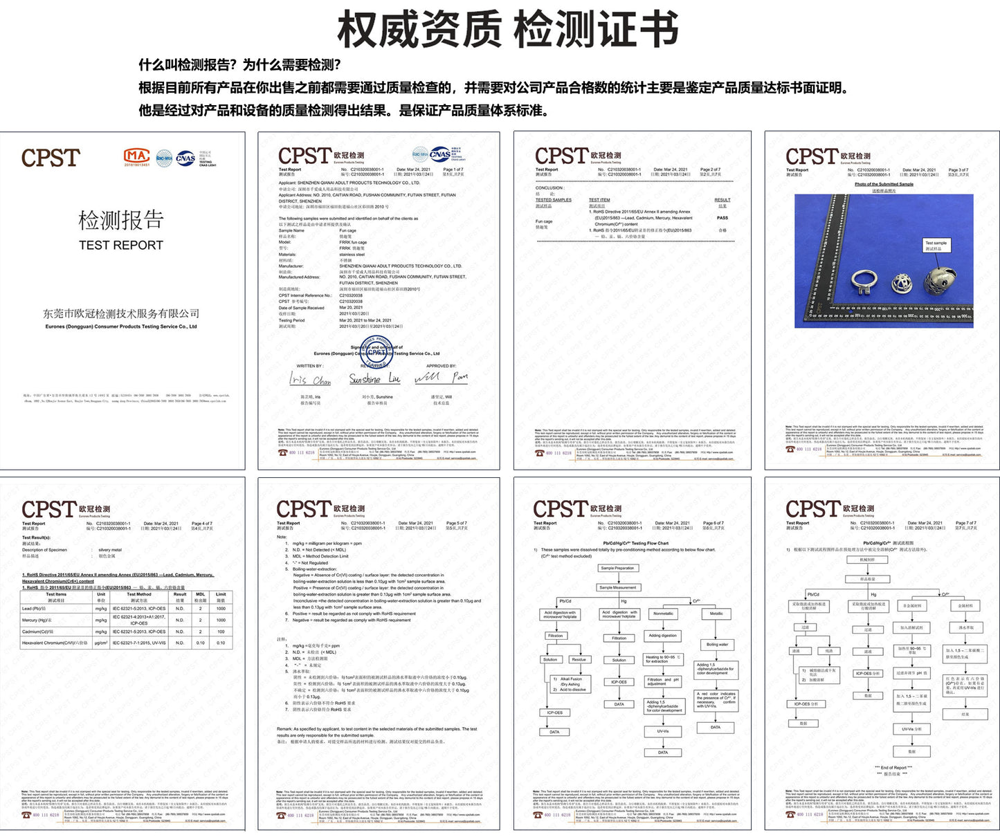 FRRK Imitation Penis Cage Metal Flat Chastity Lock Male Transvestite Penis Compression Restraint Curved Hook Patch Type Pot Lid Lock