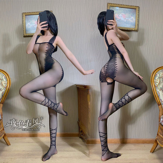 Sexy Siamese Stockings Ultra-Thin Tights Pantyhose