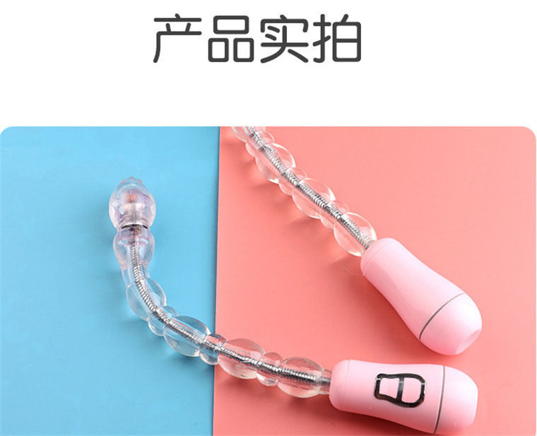 Female Anal Electric Bead Vibrator Rechargeable Anal Bead Plug Anal Masturbator Adult Sex Toys