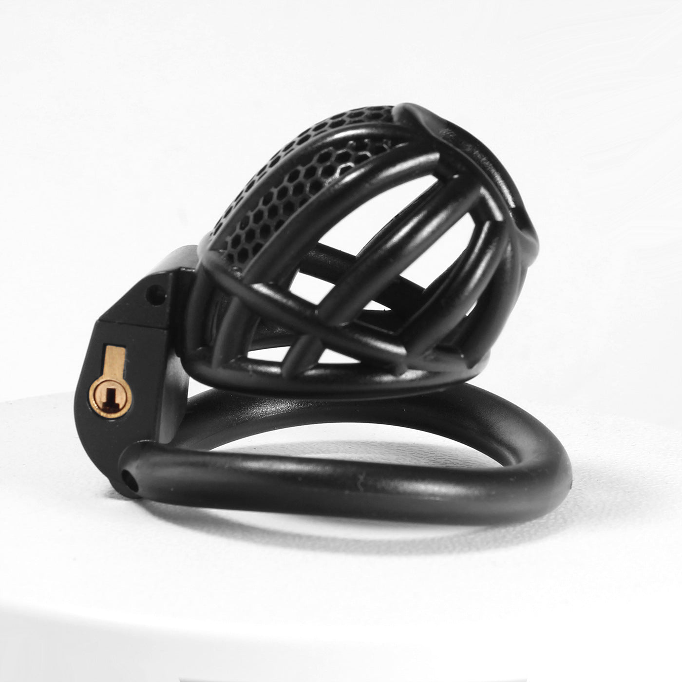 mini Honeycomb Chastity Lock for Beginners, Lightweight for Men to Use Outside cb